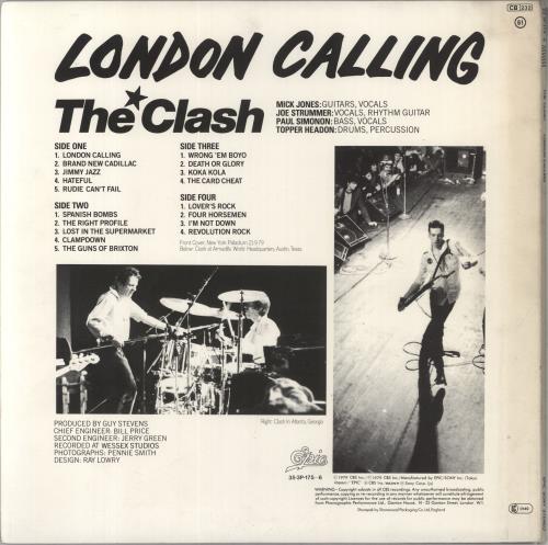 THE CLASH LONDON CALLING [40TH ANNIVERSARY EDITION: THE